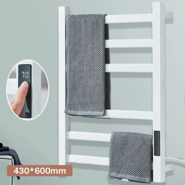 Black Electric Towel Warmer Rack
