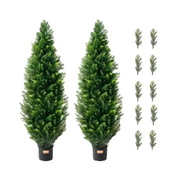 Artificial Cypress Topiary